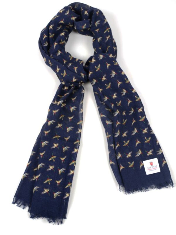 Cordone1956 wool silk scarf