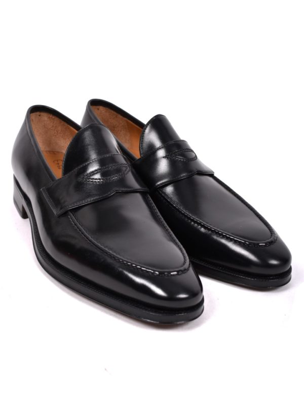 Enzo Bonafe loafers black handmade