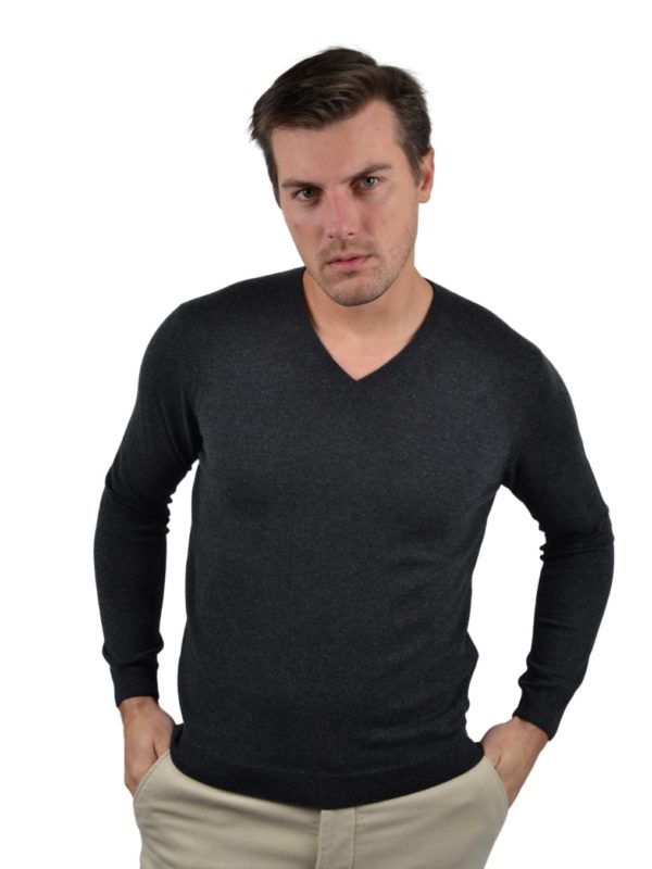 Stile Latino cashmere v neck sweater