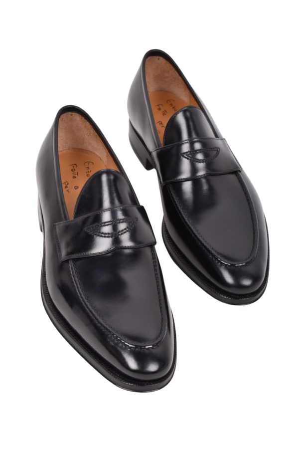 ENZO BONAFE leather loafers - Time for Moda