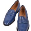 Enzo Bonafe shark skin loafers