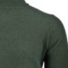 Stile Latino cashmere turtleneck sweater green herringbone