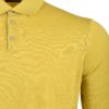 Stile Latino cotton cashmere polo sweater yellow