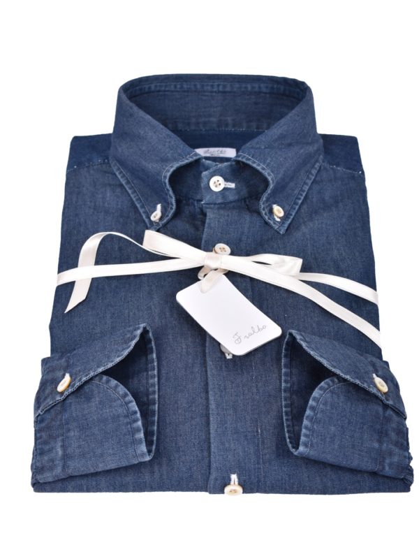 Fralbo Napoli denim shirt button down