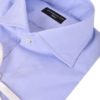 Anna Barone handmade shirt blue 200/2 cotton