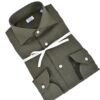 Fralbo Napoli linen shirt green