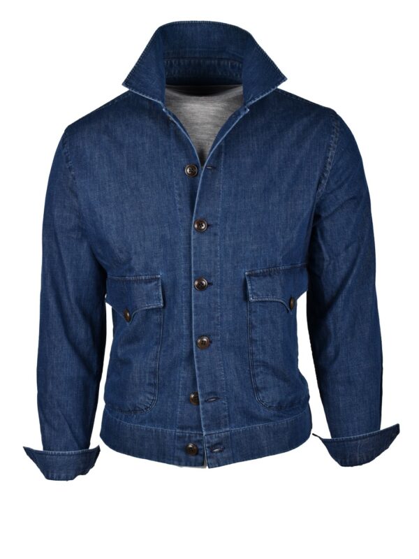 Fralbo Napoli denim jacket handmade