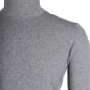 Stile Latino cashmere turtleneck sweater light gray