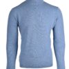 Stile Latino cashmere turtleneck sweater light blue