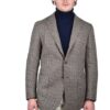 Stile latino wool blazer houndstooth