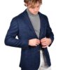 Stile latino wool silk blazer