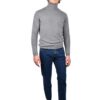 Stile Latino cashmere turtleneck sweater gray