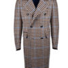 Stile Latino houndstooth coat wool