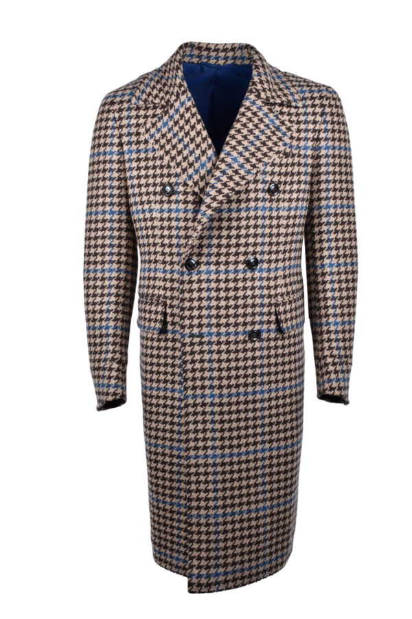 STILE LATINO WOOL DOUBLE BREASTED COAT - Time for Moda
