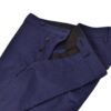 Stile Latino flannel trousers dark blue