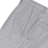 Stile Latino flannel trousers light gray