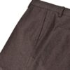 Stile Latino flannel trousers brown