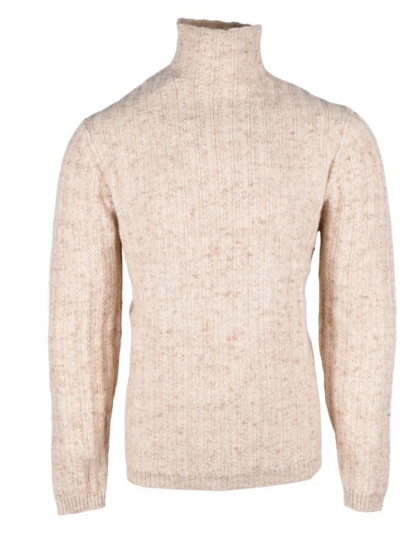 Stile Latino camel turtleneck sweater