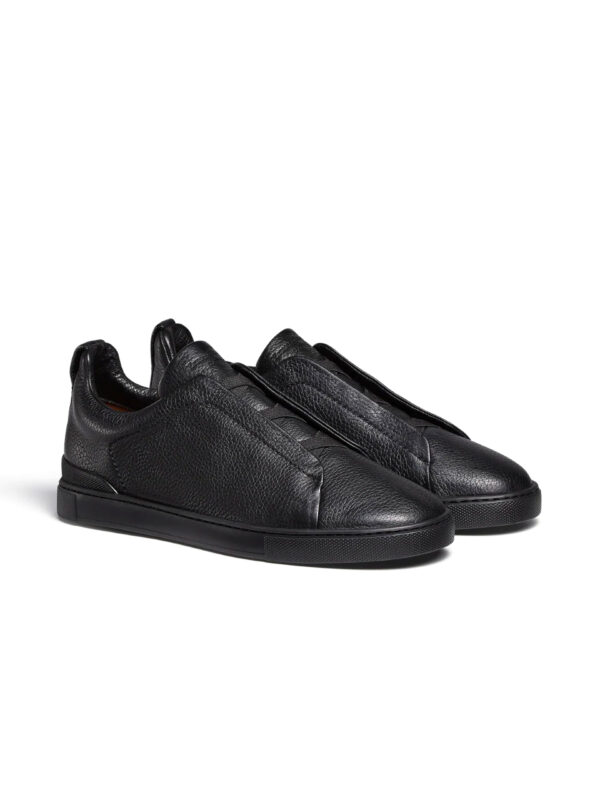 Zegna black deerskin 2022