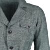 Fralbo Napoli wool linen silk sahariana jacket