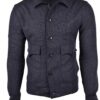 Fralbo Napoli silk wool bomber jacket