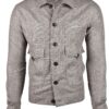 Fralbo Napoli wool silk linen bomber jacket
