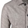 Fralbo Napoli wool silk linen bomber jacket