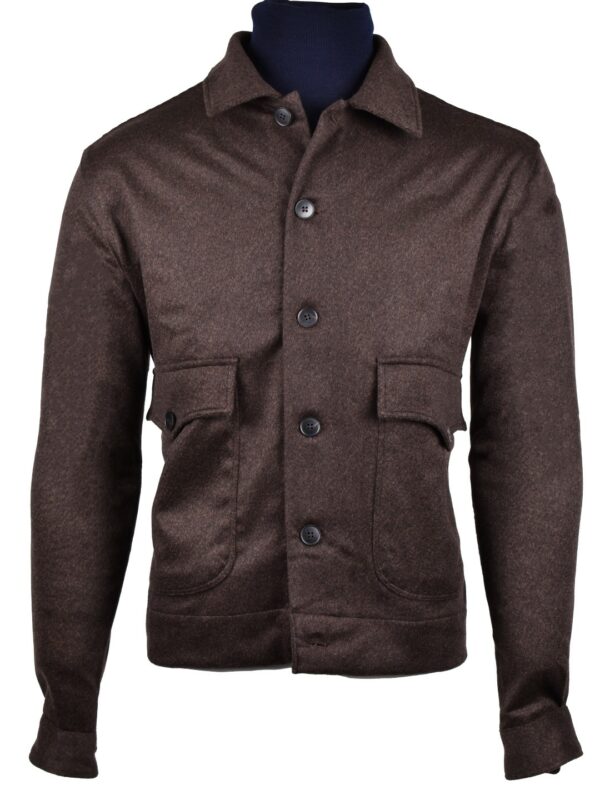 Fralbo Napoli cashmere bomber jacket