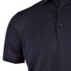 Stile Latino cashmere cotton polo t-shirt dark blue