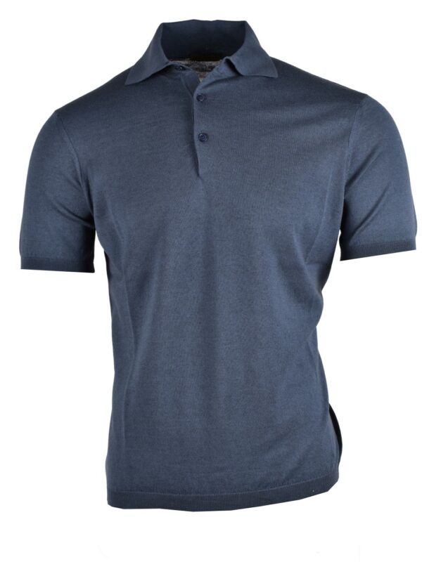 Stile Latino cashmere cotton polo t-shirt