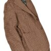 Stile Latino pure cashmere houndstooth blazer
