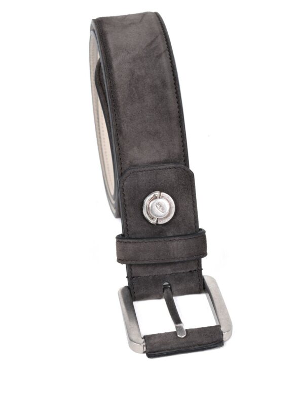 Brioni suede belt