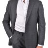 Stile Latino wool mohair suit gray