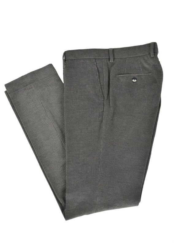 Stile Latino corduroy trousers green