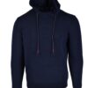 Stile Latino cashmere hoodie navy