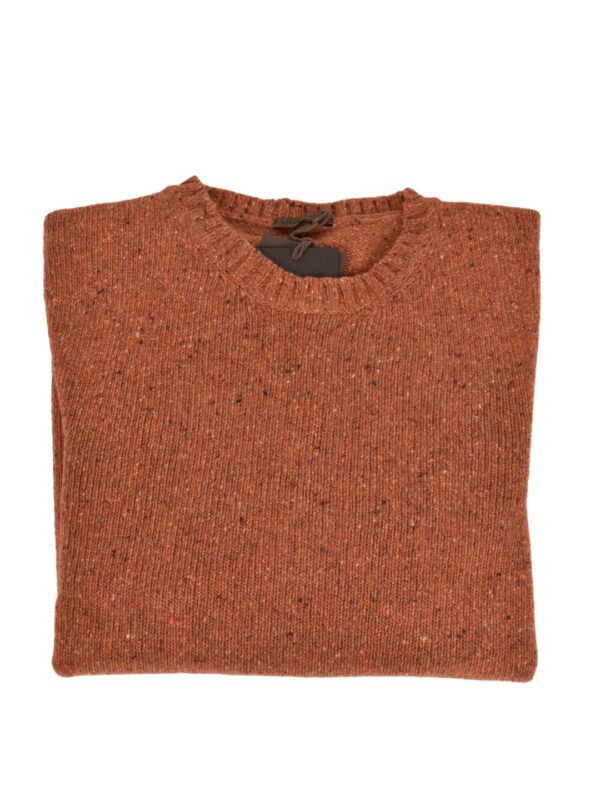 Stile Latino donegal tweed sweater