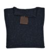 Stile Latino donegal tweed sweater navy