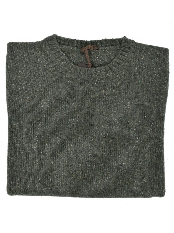 Stile Latino cashmere wool sweater green