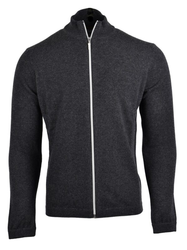 Stile Latino cashmere cardigan gray