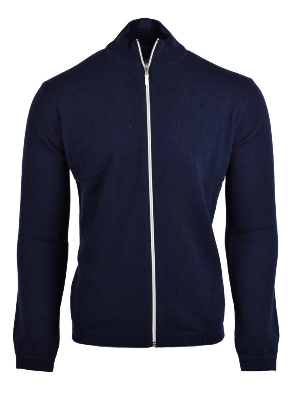 Stile Latino cashmere cardigan navy