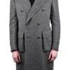 Stile Latino wool herringbone coat