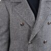 Stile Latino wool herringbone coat