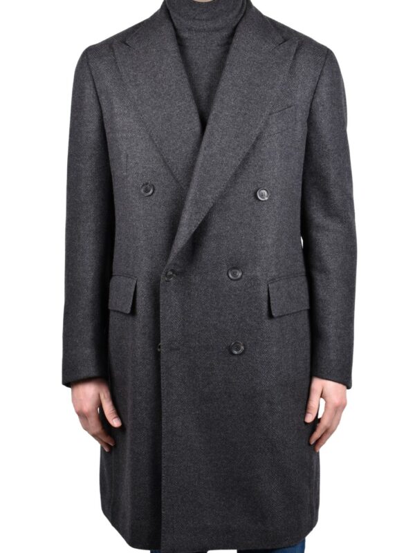 STILE LATINO CASHMERE COAT gray