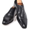 Silvano Lattanzi Alligator oxford shoes