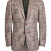 Stile Latino cashmere blazer check