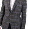 Stile Latino cashmere blazer check