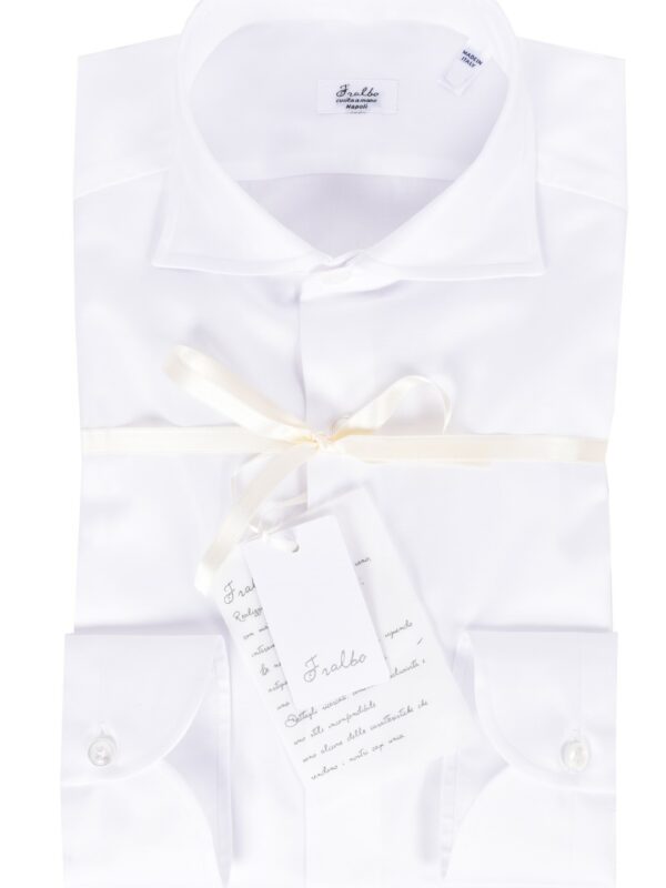 Fralbo Napoli white twill shirt