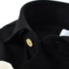 Fralbo Napoli pique shirt Loro Piana black