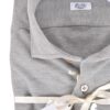 Fralbo Napoli pique Loro Piana light gray shirt