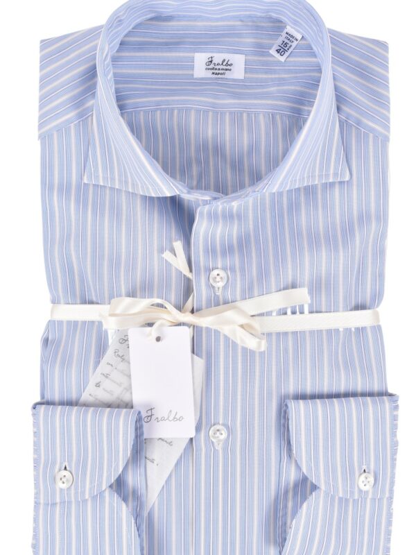 Fralbo Napoli handmade striped shirt